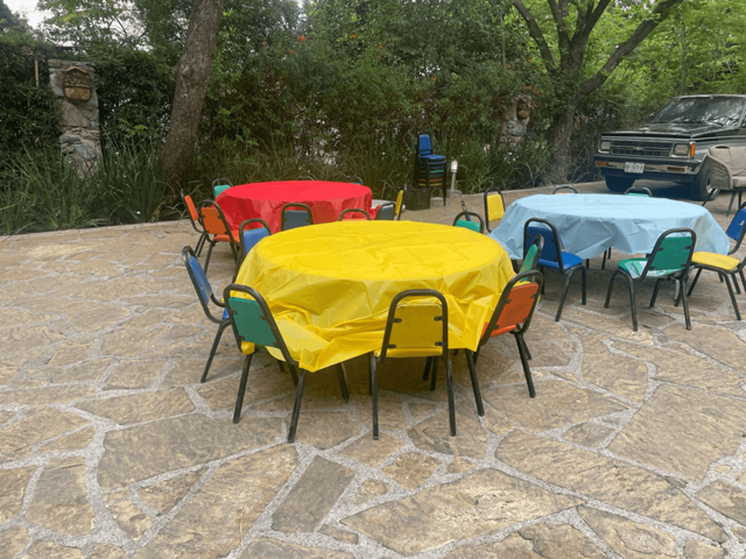 Mesas y sillas infantiles